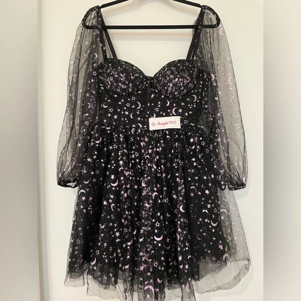 Ava Gowns Celestial Mini Dress - Picture 2 of 6
